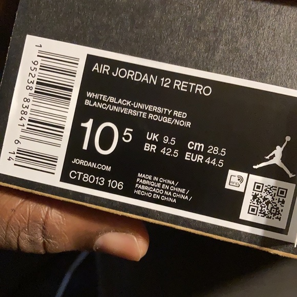 JORDAN 12s Brand New